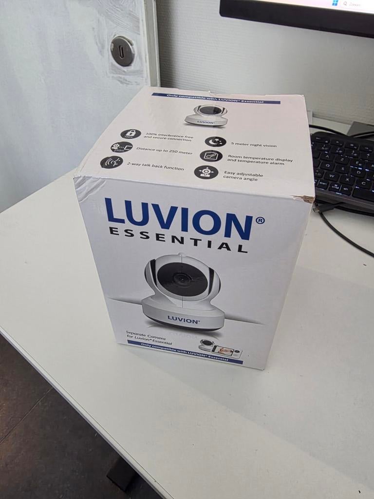 Luvion Essential Camera NIEUW, Kinderen en Baby's, Ophalen of Verzenden, Nieuw, Minder dan 100 meter, Camera