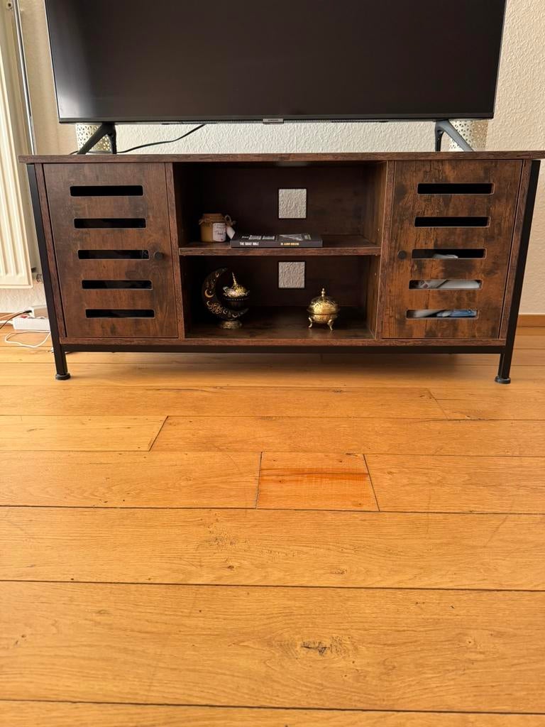 TV-meubel, Ophalen, Zo goed als nieuw, Overige houtsoorten, Minder dan 100 cm