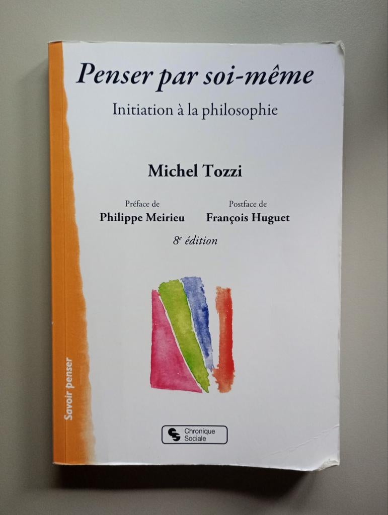 Voor jezelf denken - Michel Tozzi, Boeken, Filosofie, Ophalen, Gelezen, Algemeen, Michel Tozzi
