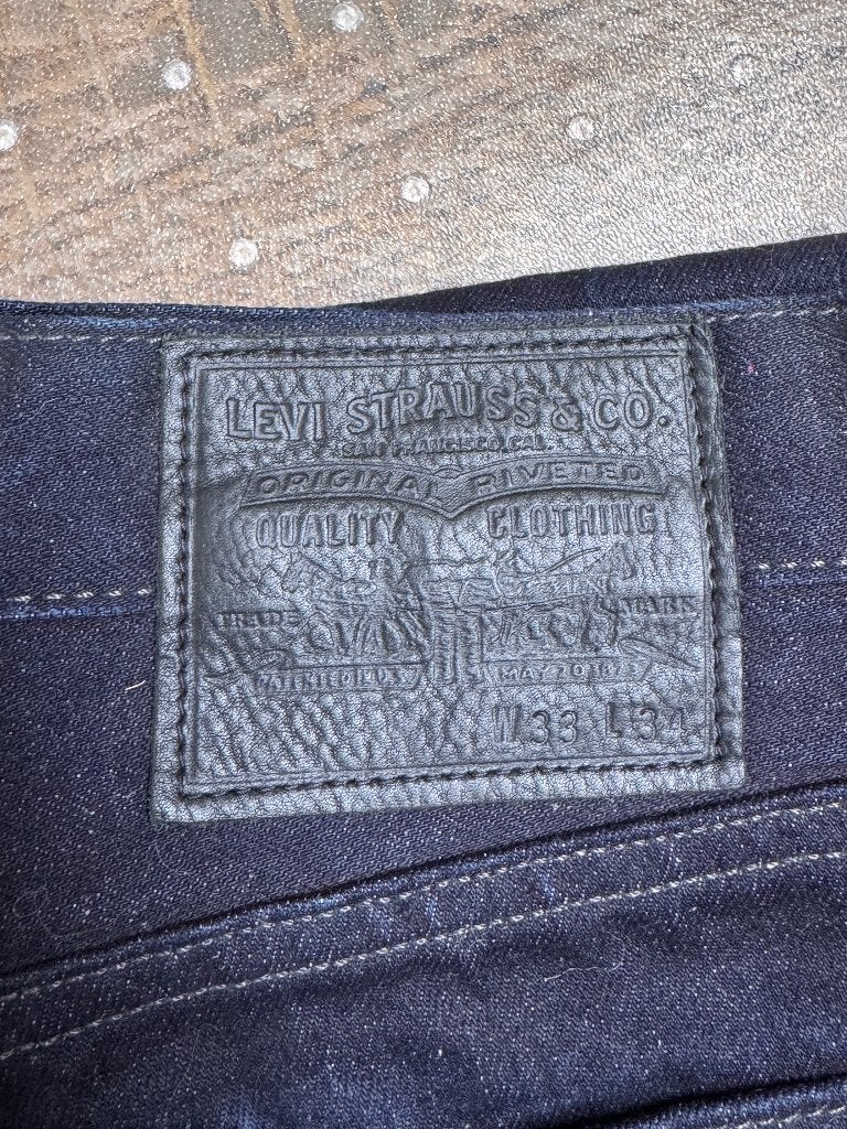 Levi's Matchstick Selvedge Raw Denim JEANS NIEUW, Blauw, Nieuw, Ophalen of Verzenden, W33 - W34 (confectie 48/50)