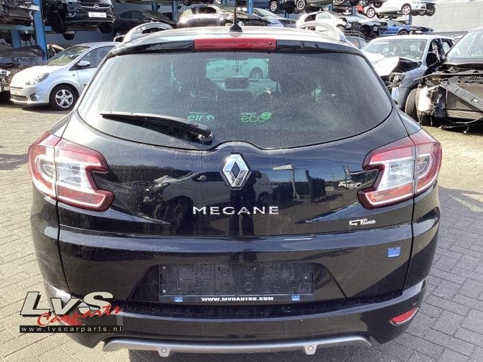 Achterklep van een Renault Megane (TEGNE), Auto-onderdelen, Carrosserie, Achterklep, Renault, Gebruikt, 3 maanden garantie, Ophalen of Verzenden