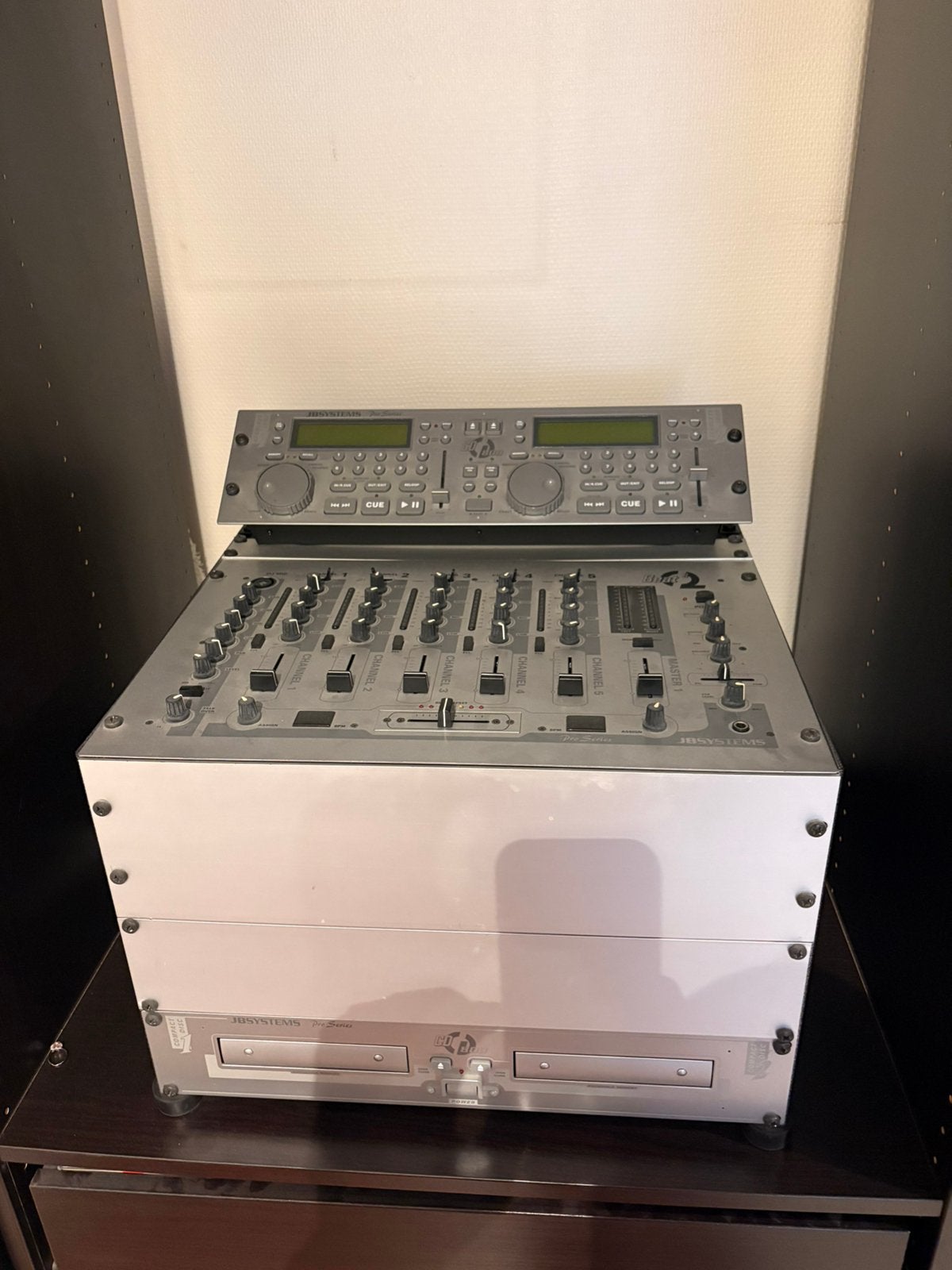 DJ-set JBSystems met dubbele CD-speler, Ophalen, Gebruikt, Dj-set