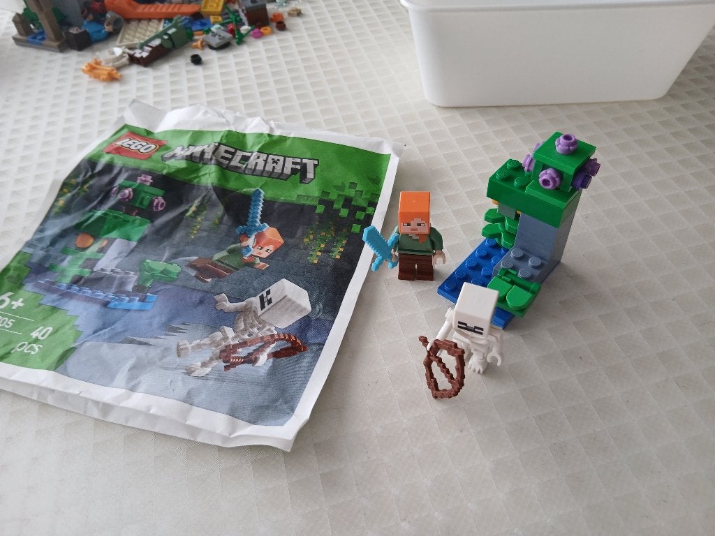 lego minecraft 8 kleine setjes, Enlèvement ou Envoi, Minecraft, Lego, Ensemble complet