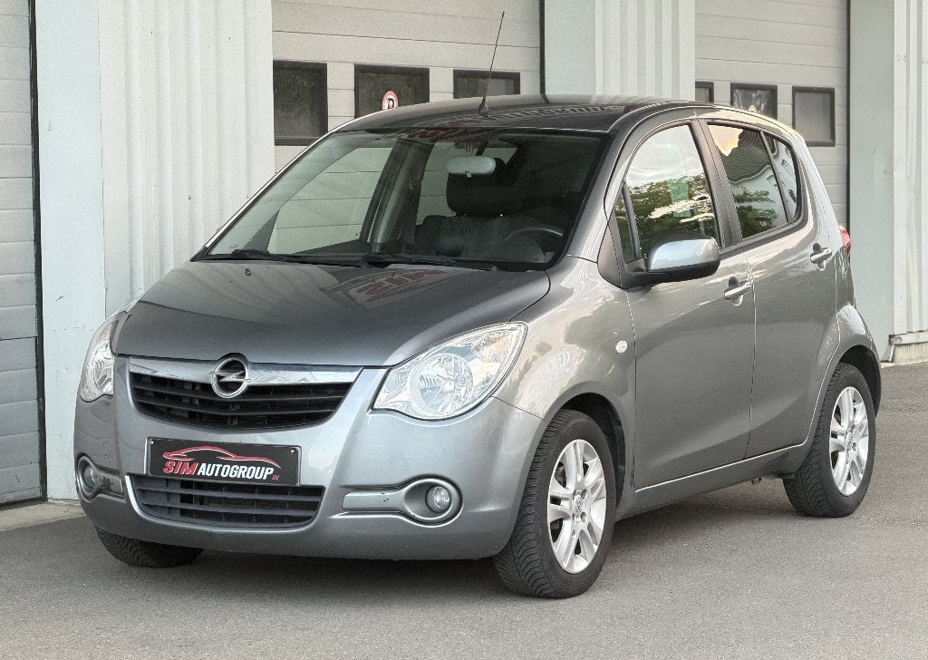 Opel Agila Agila 1.2i/Benzine/Airco/Pdc, Auto's, Zwart, Zwart, Bedrijf, 69 kW