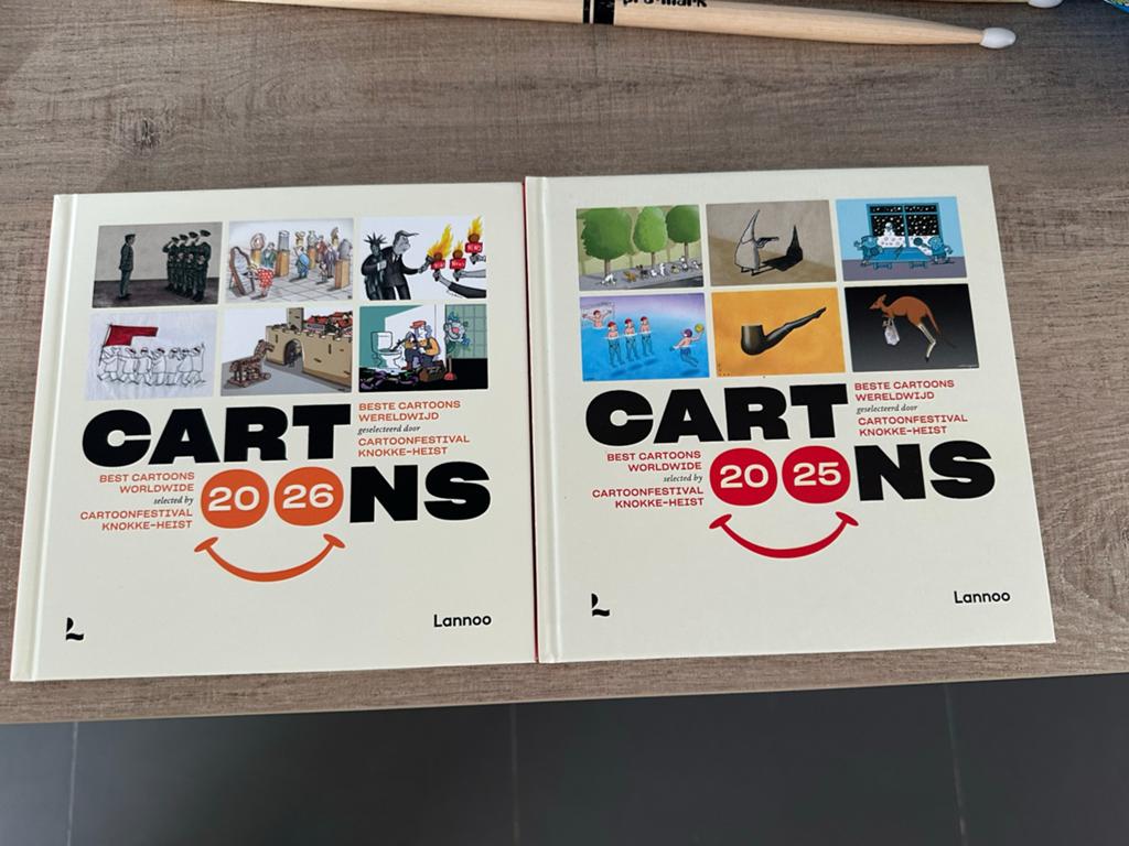 Cartoon Festival propose ses livres pour 2025 et 2026, Enlèvement ou Envoi, Neuf, Plusieurs auteurs