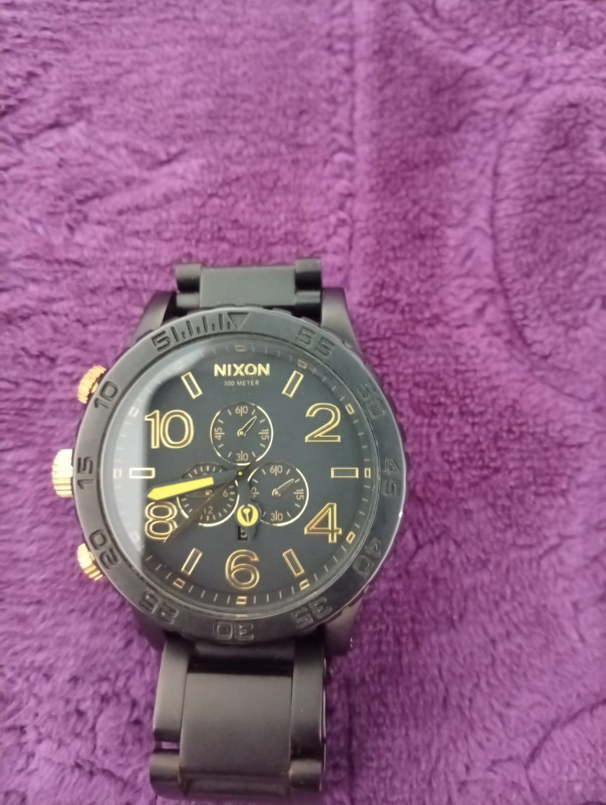 Nixon herenhorloge, Handtassen en Accessoires, Ophalen, Zo goed als nieuw