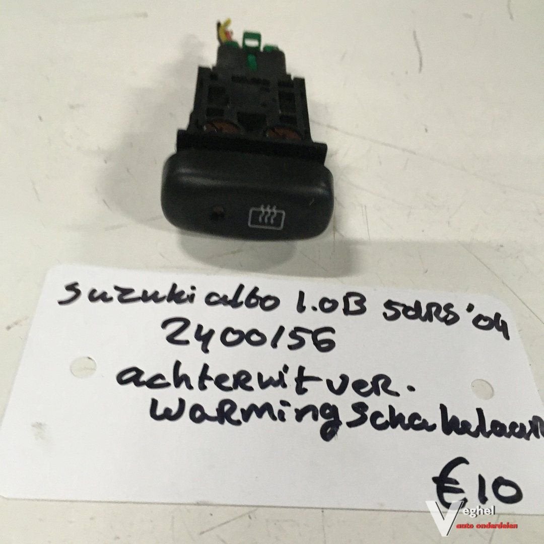 Suzuki Alto 2004 1.0 Benzine 5 drs  Achterruitverwarmingscha, Gebruikt, -, -, Ophalen of Verzenden