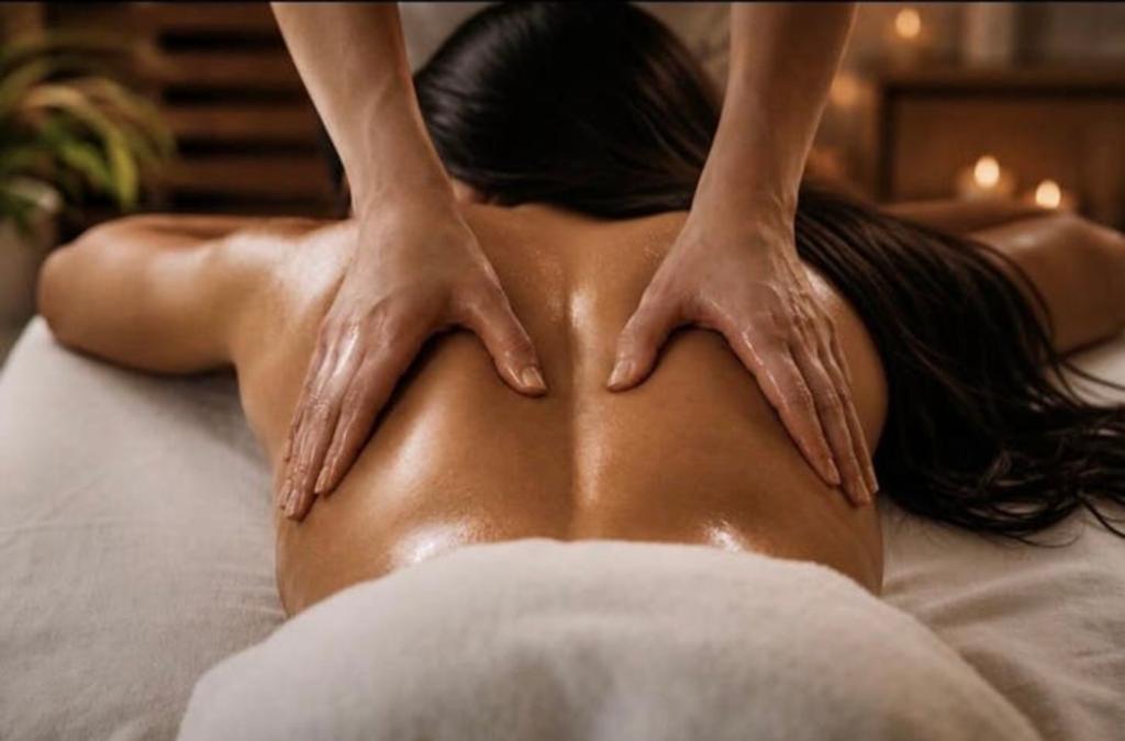 Gratis massage voor vrouw