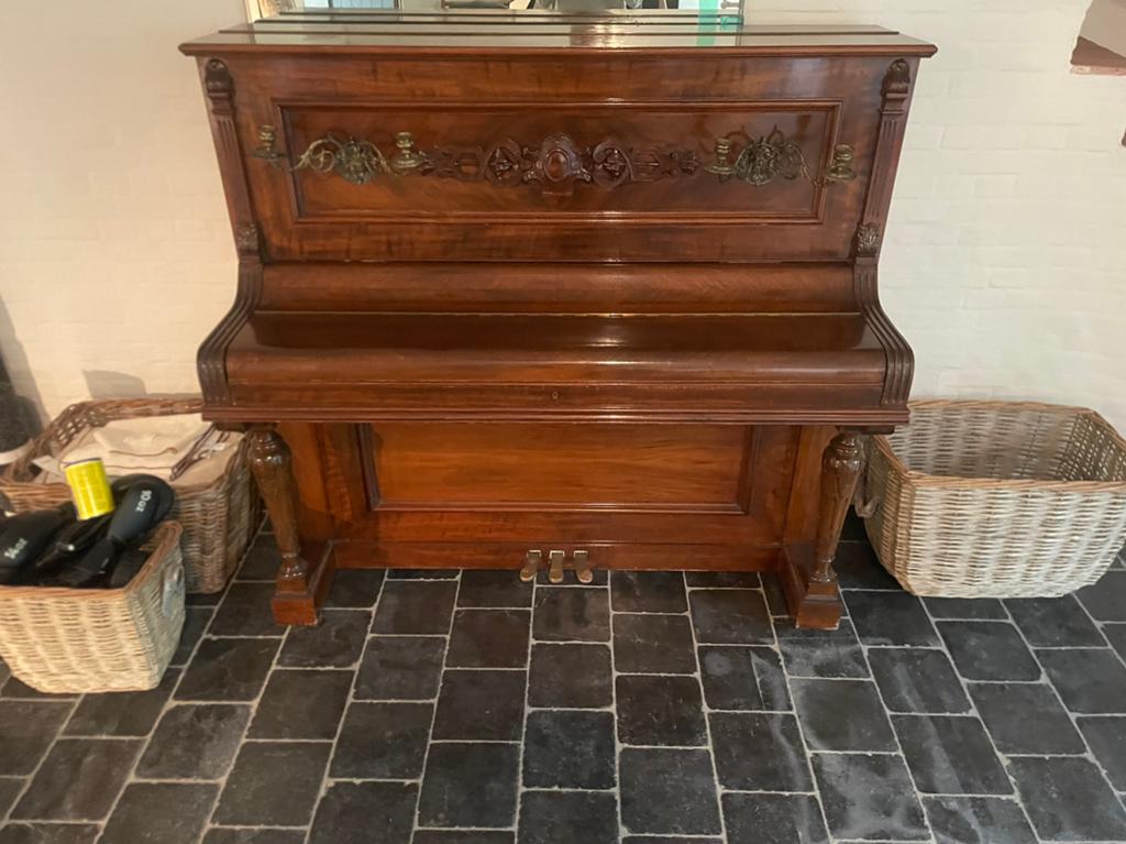 Louis Derdeyn piano, Muziek en Instrumenten, Piano's, Ophalen, Bruin, Piano