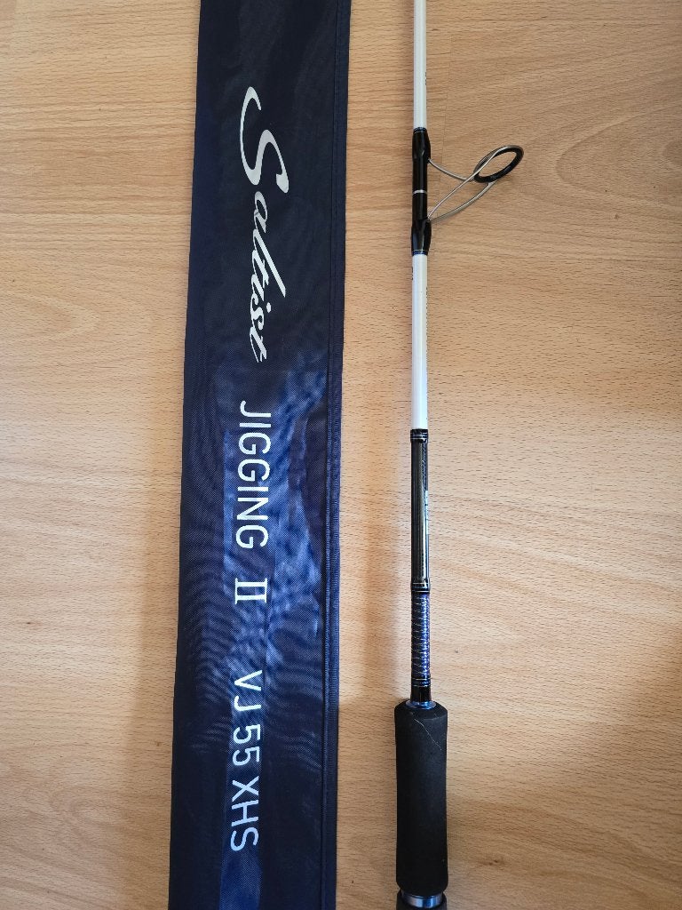 Daiwa Saltist Jigging   SLT VJ 55 XHS-CF, Ophalen, Zo goed als nieuw, Werphengel
