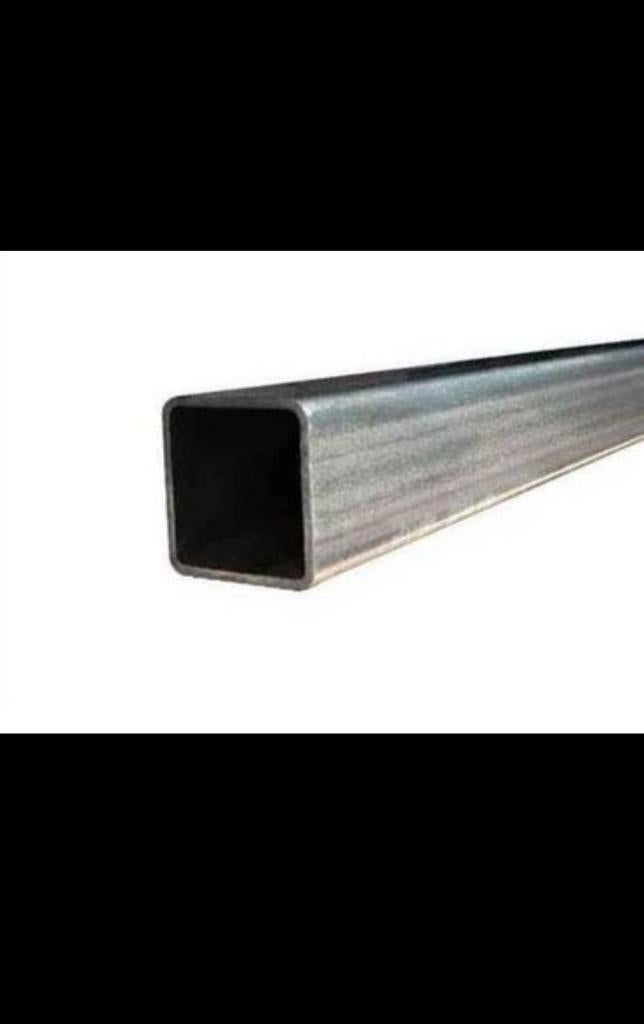 Tube carré fer 50x50 2.4m long 2mm epaissseur, Enlèvement, Comme neuf, Fer