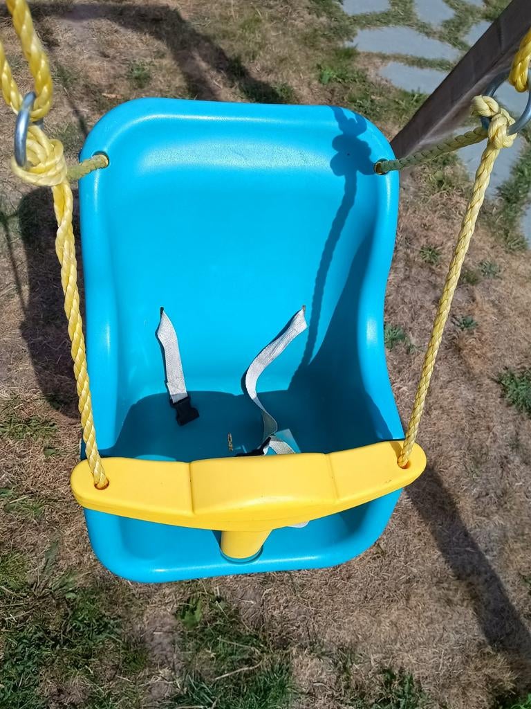 Schommelzitje baby-peuter, Kinderen en Baby's, Speelgoed | Buiten | Speeltoestellen, Ophalen, Gebruikt, Schommel, Aanbouwonderdeel