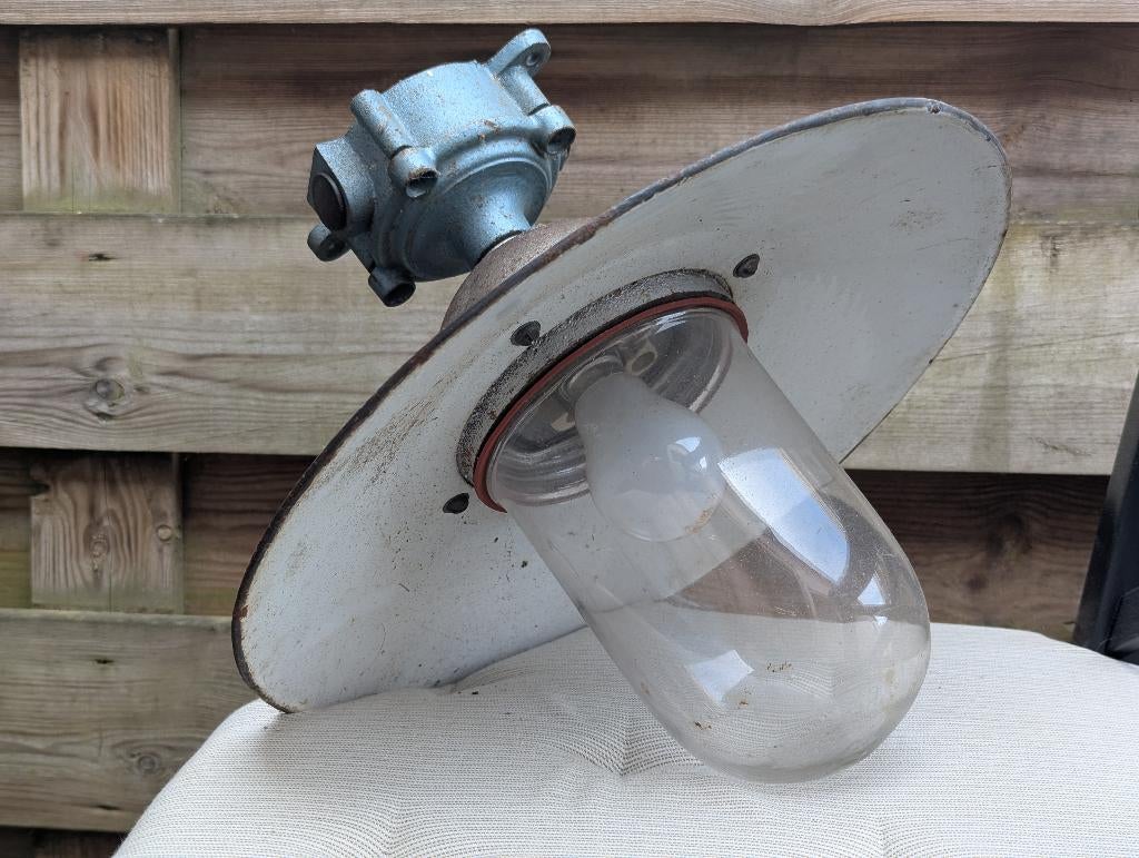 Lampe industrielle vintage, Enlèvement