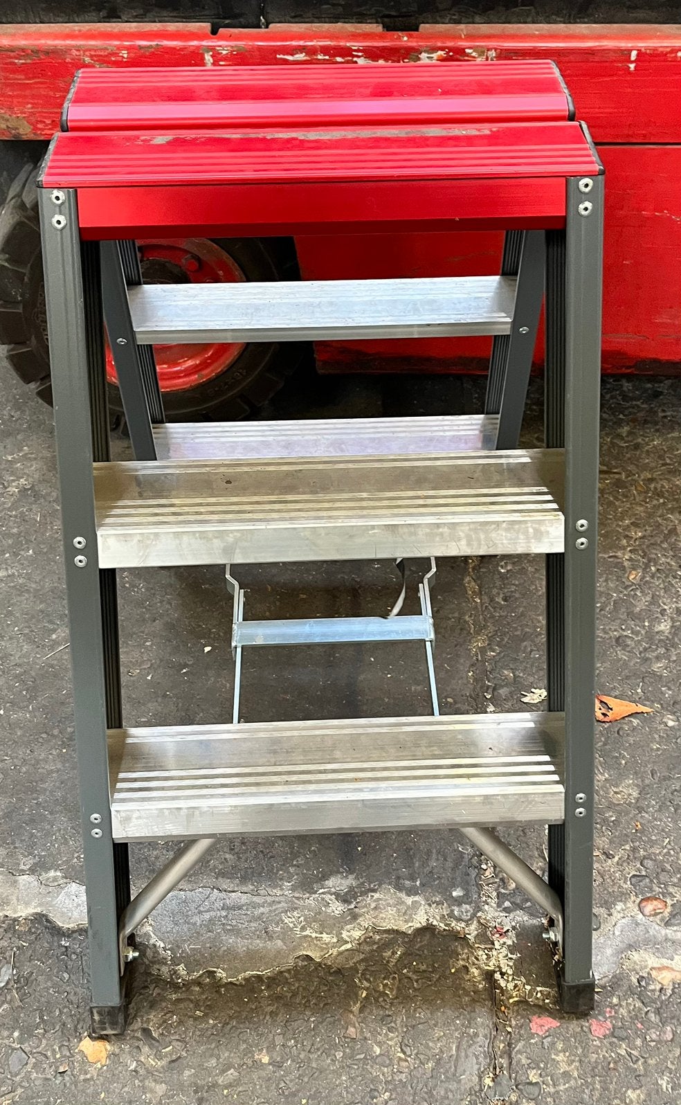 Altrex Falco FDO 3 professionele trapladder – 2x3 treden, Ophalen, Ladder