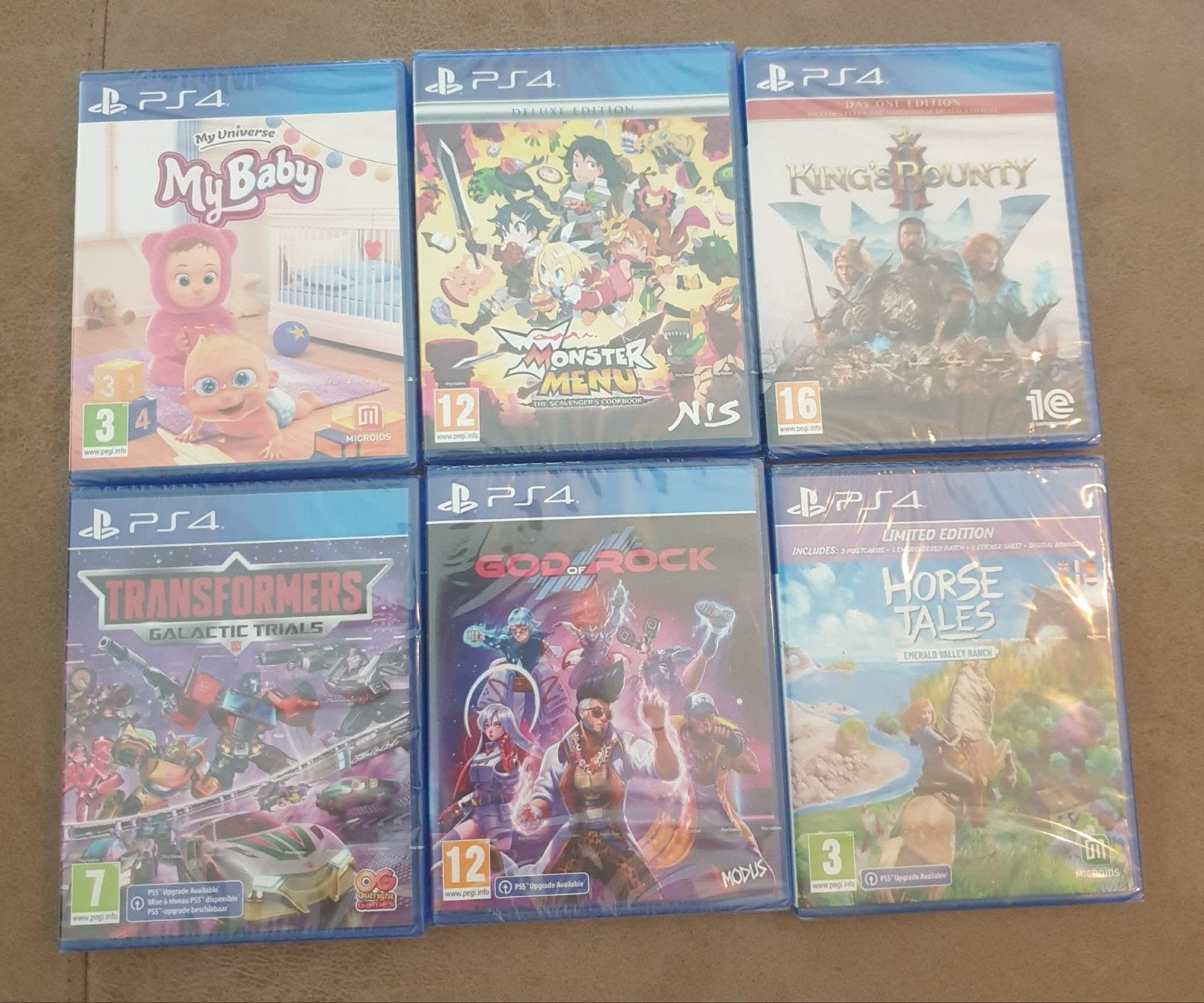 Nouveau dans la boîte pour les jeux PS4 et PS5 !, Enlèvement ou Envoi