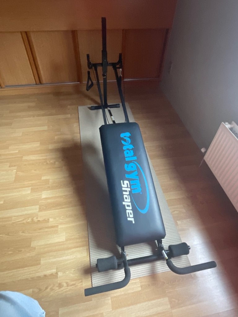Totalgym shaper, Sport en Fitness, Fitnessapparatuur, Ophalen, Benen, Krachtstation, Zo goed als nieuw