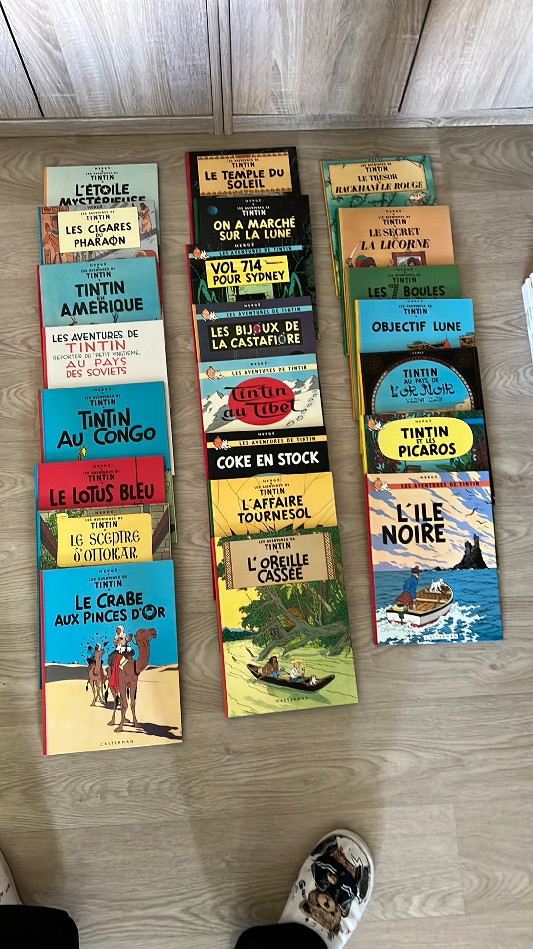 Collection Tintin, Livres, Enlèvement, Comme neuf