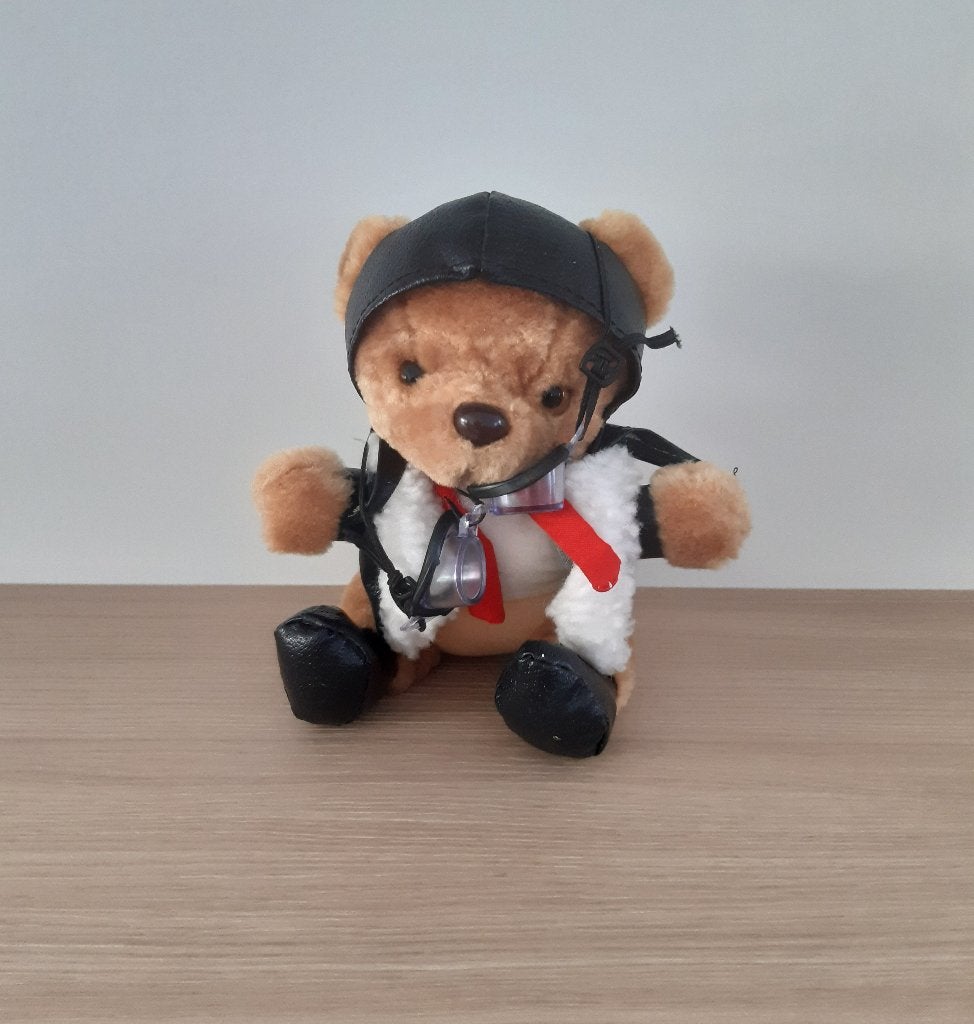 Knuffelbeertje racer (18 cm), Enlèvement ou Envoi, Comme neuf