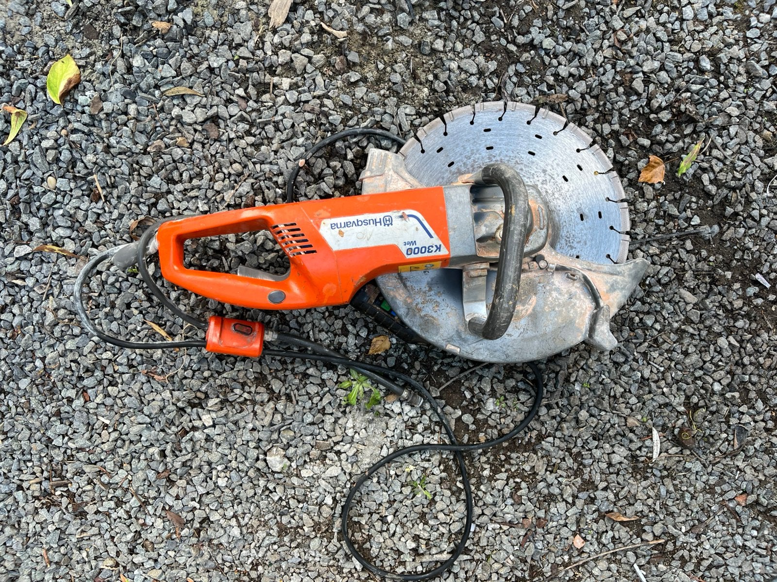 Betonzaag Husqvarna K3000 wet, Doe-het-zelf en Bouw, Ophalen, Zo goed als nieuw