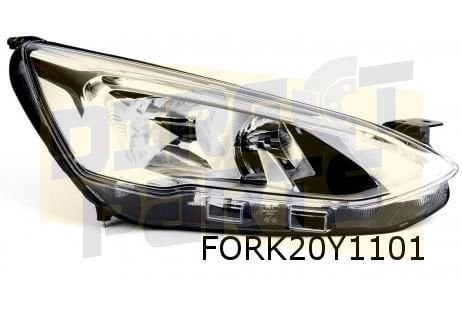 Ford Focus V Koplamp Links (chrome/halogeen) Origineel! 2278, -, Verzenden, -, Nieuw