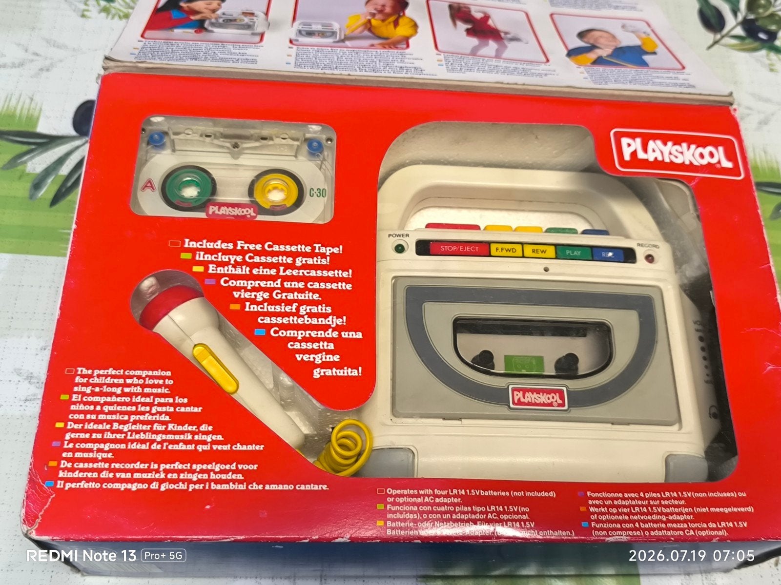 Vintage playskool cassette recorder, Enfants & Bébés, Jouets | Fisher-Price, Enlèvement