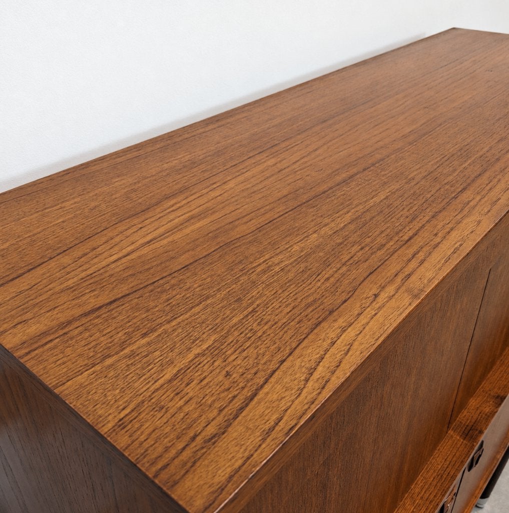 Highboard vintage scandinave en teck – Années 60, Enlèvement, Teck