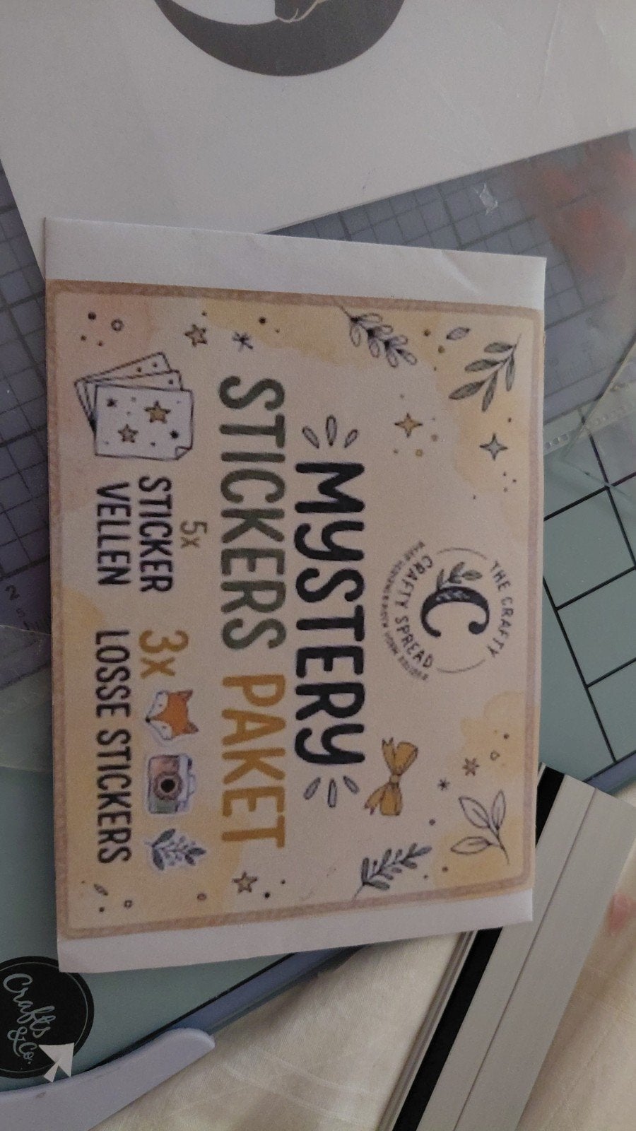 mistry stickers pakket, Verzenden, Nieuw, Meerdere stickers