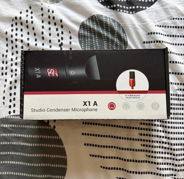 Microphone de studio sE Electronics X1 A (dans sa boîte), Musique & Instruments, Microphones, Neuf, Micro studio, Sans fil, Enlèvement ou Envoi