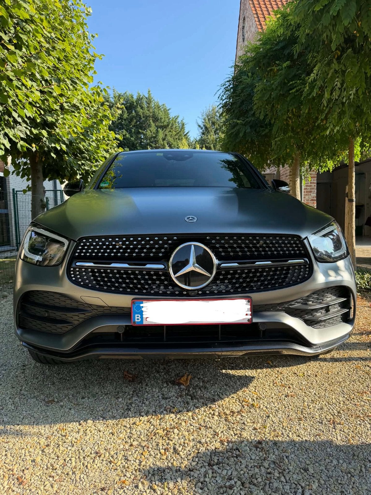 Mercedes GLC 300 de, Autos, Cuir, Argent ou Gris, Achat, Euro 6