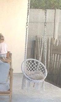 Schommel ibiza styl, Tuin en Terras, Ophalen of Verzenden, Zo goed als nieuw