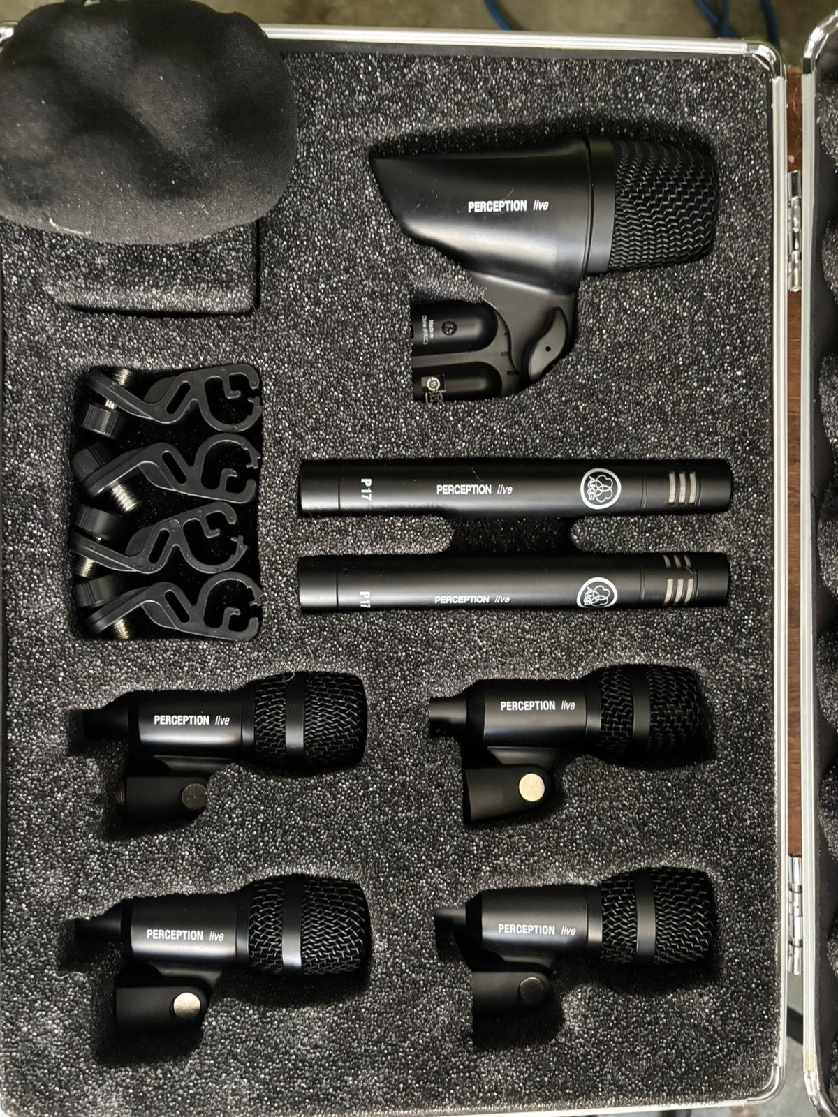 AKG mic set voor drums, Ophalen of Verzenden, Zo goed als nieuw