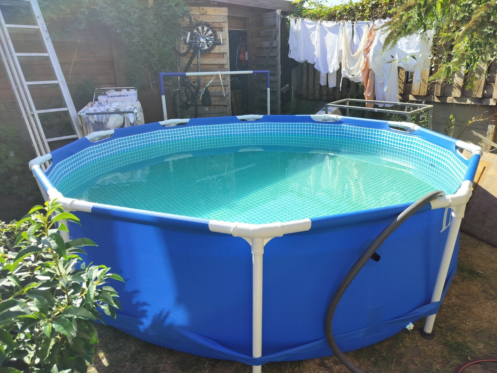 Zwembad Intex 255 x77, 200 à 400 cm, Rond, Enlèvement, Utilisé