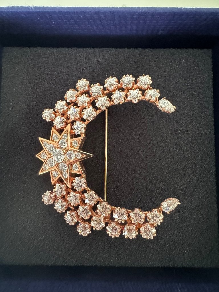 Broche Swarovski, Ophalen, Zo goed als nieuw, Sieraad of Horloge