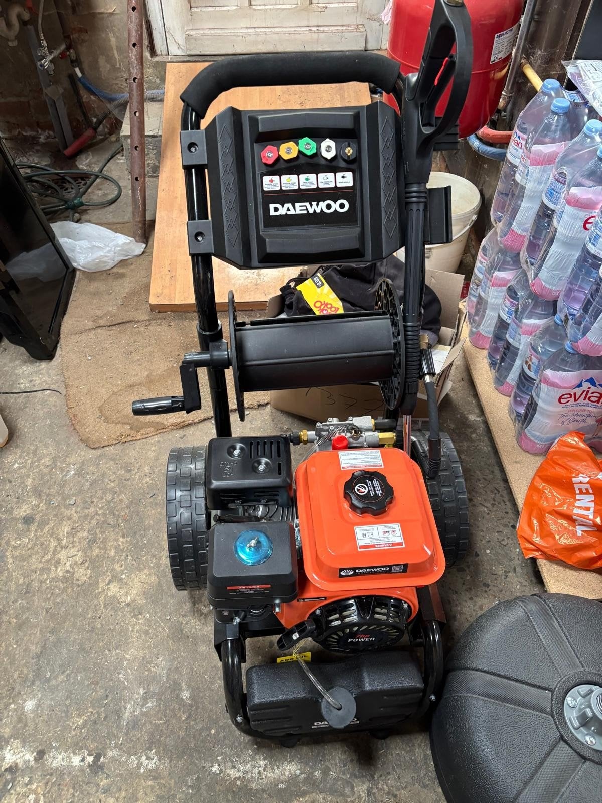 Nieuwe Daewoo DAPW 5000, Jardin & Terrasse, Nettoyeurs haute pression, Enlèvement, Essence