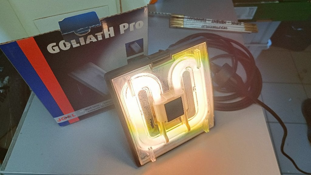 2 nieuwe TL Werk of werf lampen vanaf 10 euro, Ophalen, Nieuw, Lamp