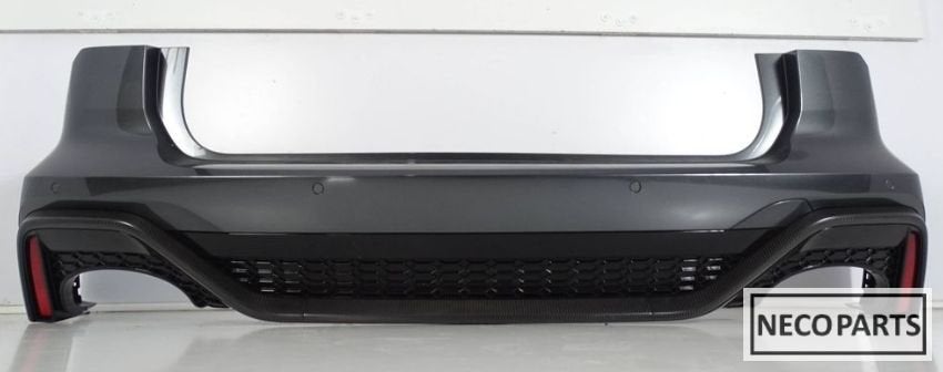 AUDI A6 RS6 C8 CARBON ACHTERBUMPER BUMPER COMPLEET ORIGINEEL, Gebruikt, -, -, Achter
