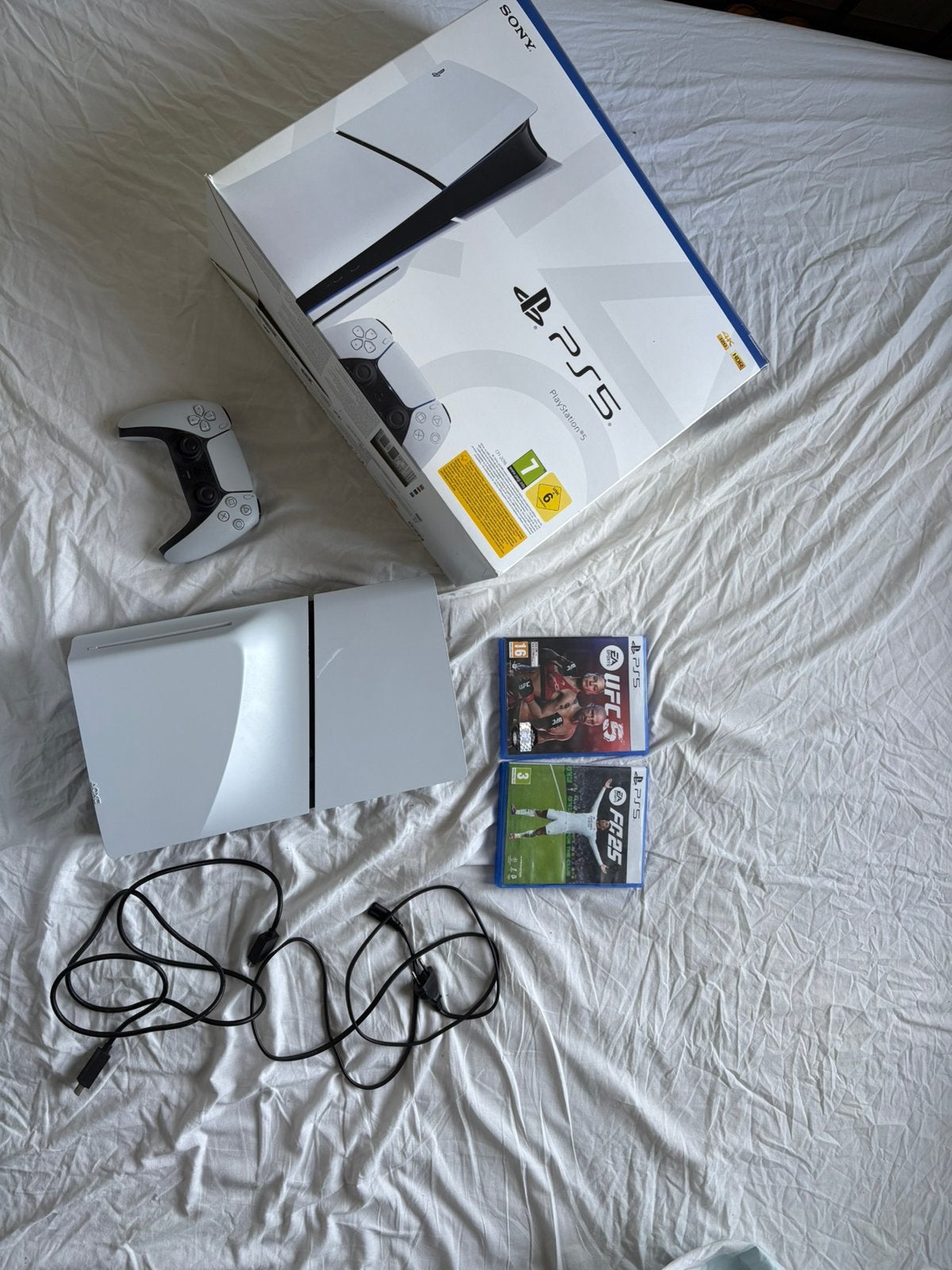 Playstation 5, Consoles de jeu & Jeux vidéo, Autres modèles, Comme neuf, Enlèvement, Blanc