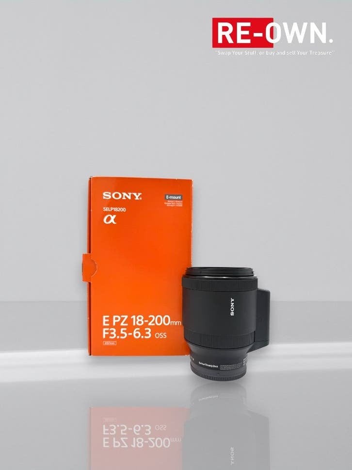 SONY E PZ 18-200MM F/3.5-6.3 OSS | POWER ZOOM | GARANTIE, Zoom, Sony E-mount, Gebruikt, Sony