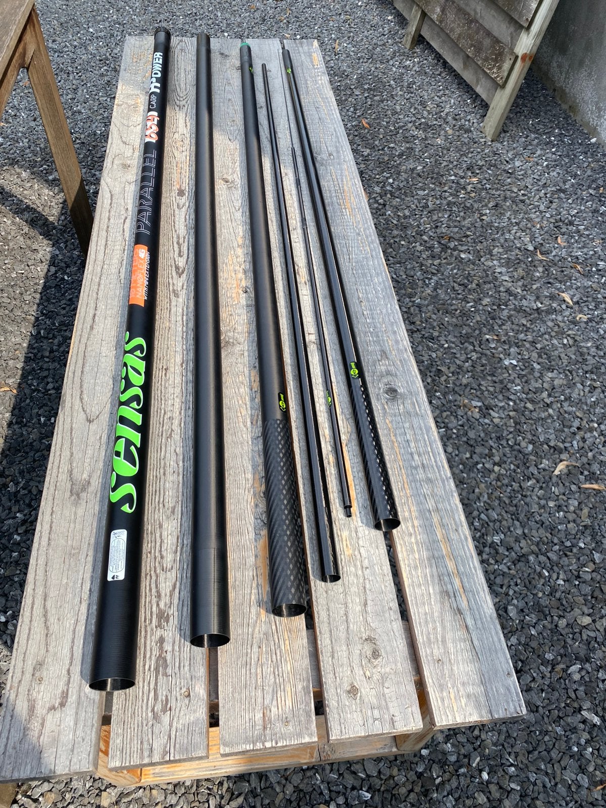 Sensas 654 carp Hpower 10m, Ophalen, Zo goed als nieuw