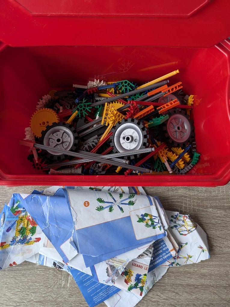 K'nex box, Knex, Verzenden, Gebruikt, K'nex