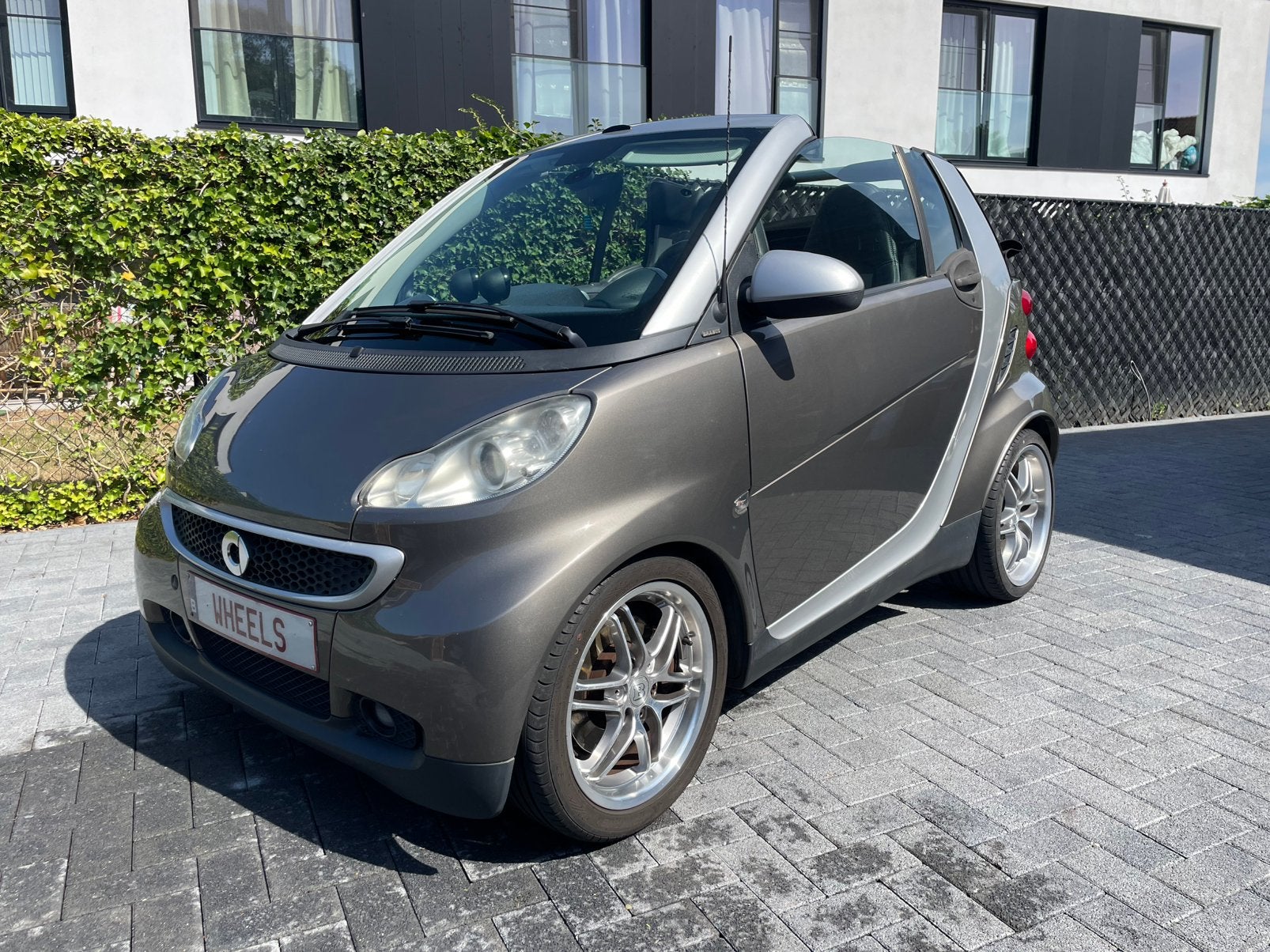 Smart 451 Brabus Cabriolet 102pk 67000km, Electronic Stability Program (ESP), Cabriolet, Particulier, 2 deurs