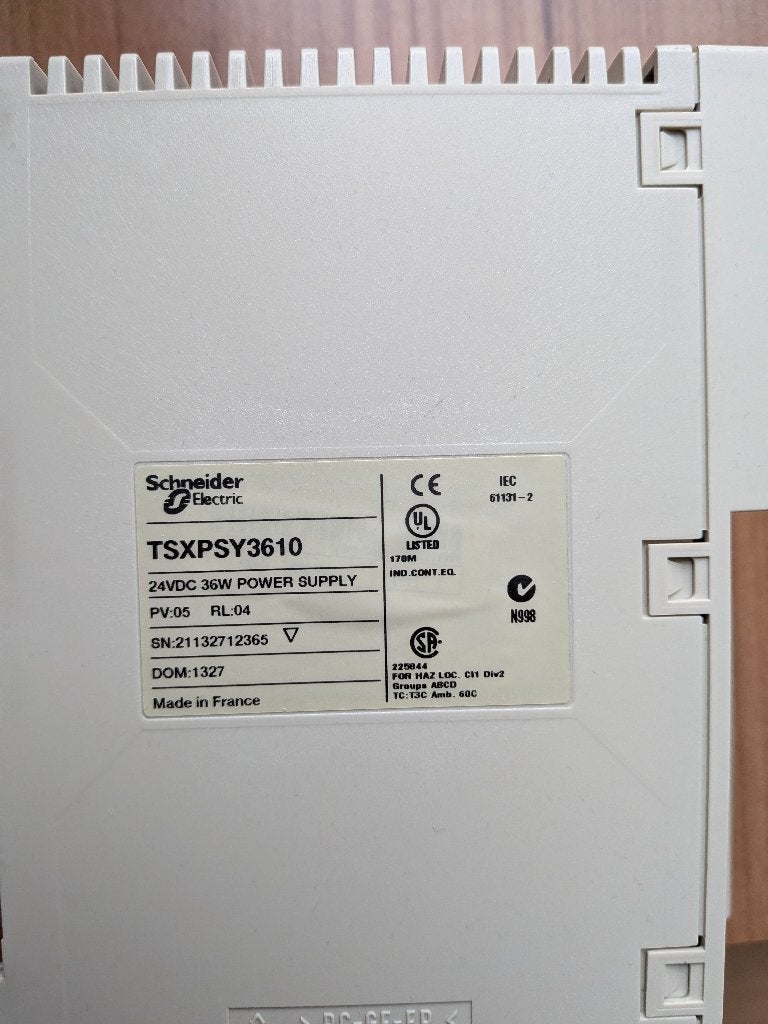 Power supply plc Schneider Premium TSX PSY3610, Ophalen of Verzenden, Gebruikt