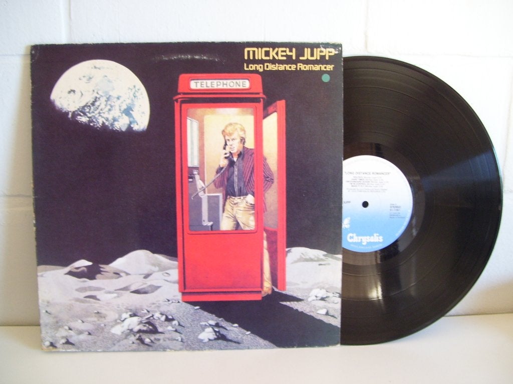 MICKEY JUPP  long distance romancer, Cd's en Dvd's, Vinyl | Rock, LP, Gebruikt, Originele persing, Ophalen of Verzenden