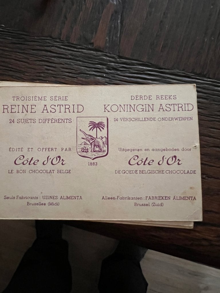 4 reeksen postkaarten COTE D’OR jaren 30, Enlèvement, Comme neuf, Carte, Photo ou Gravure