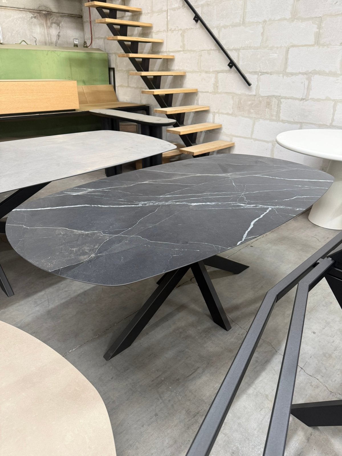 Tafel keramiek 180x100cm, Tuin en Terras, Tuintafels, Wagenaarstraat 39, Algu design, Nieuw, Ophalen of Verzenden