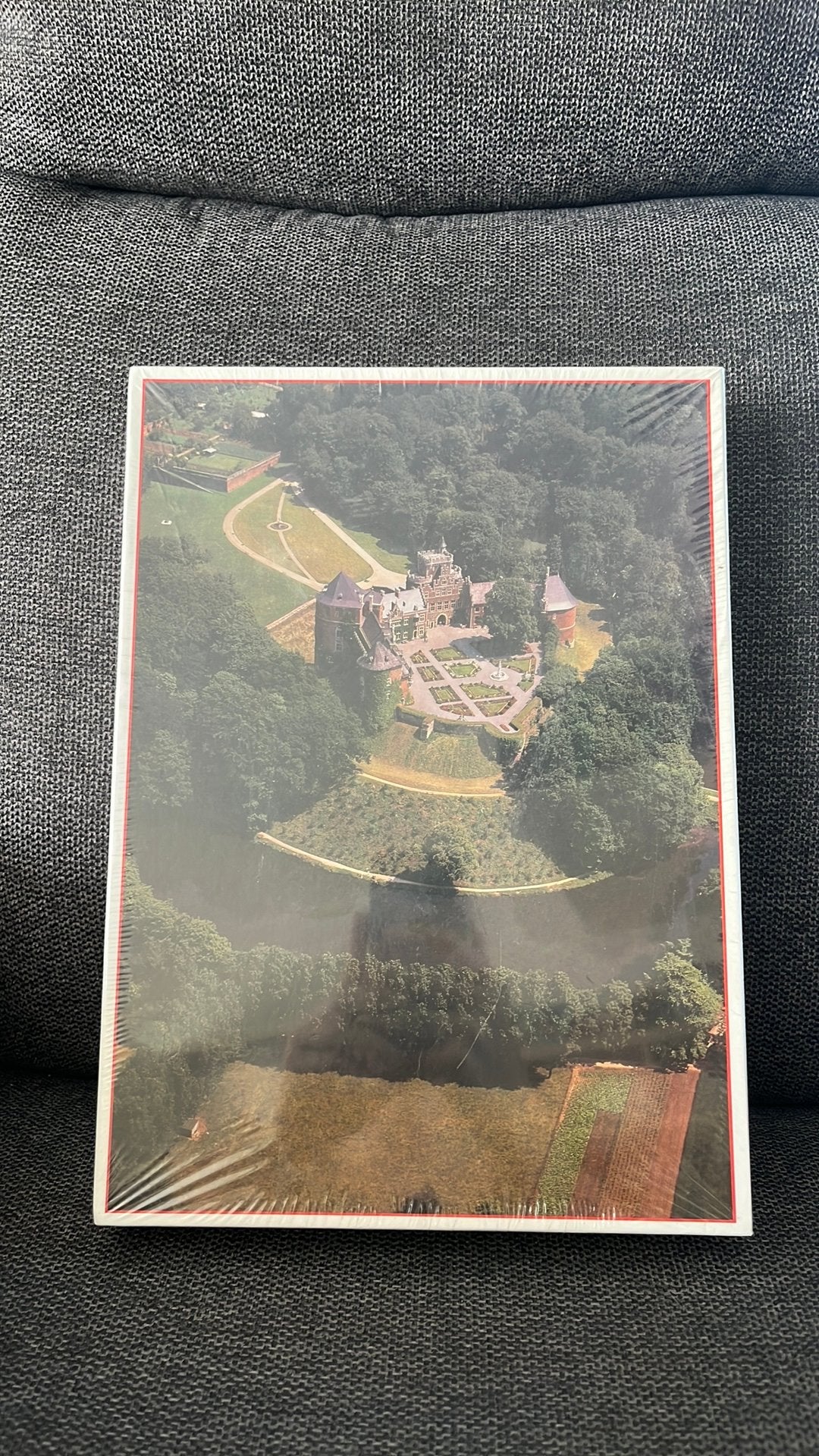 Puzzle « kasteel van gaasbeek » 500 pc 32,5cm sur 47cm, Enlèvement ou Envoi, 500 à 1500 pièces, Neuf, Puzzle