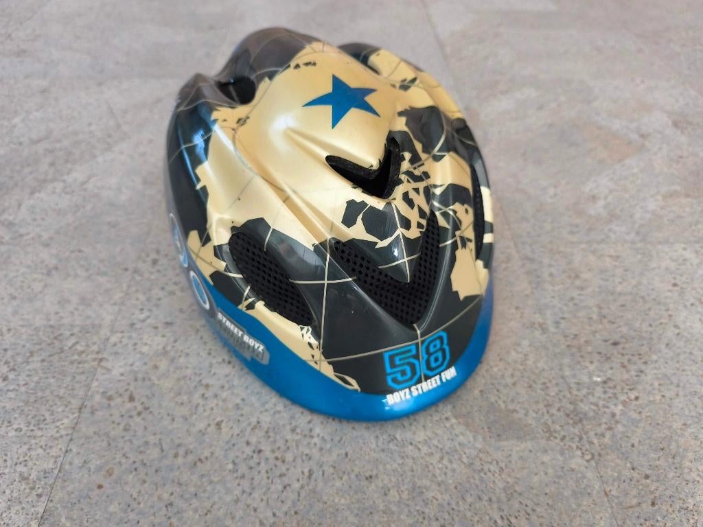 Kinderfietshelm, Vélos & Vélomoteurs, Accessoires vélo | Casques de vélo, Enlèvement ou Envoi, Utilisé, M, Garçon