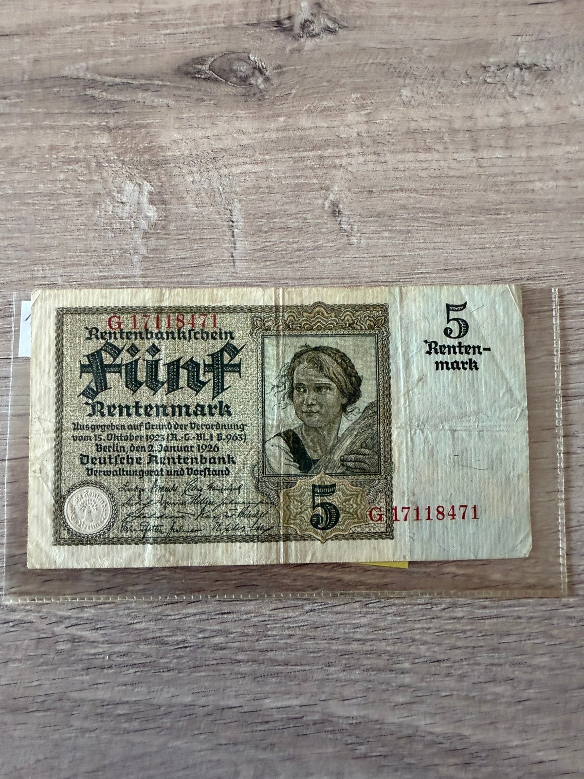 25 marks d'intérêt 1926, Timbres & Monnaies, Billets de banque | Europe | Billets non-euro, Enlèvement ou Envoi
