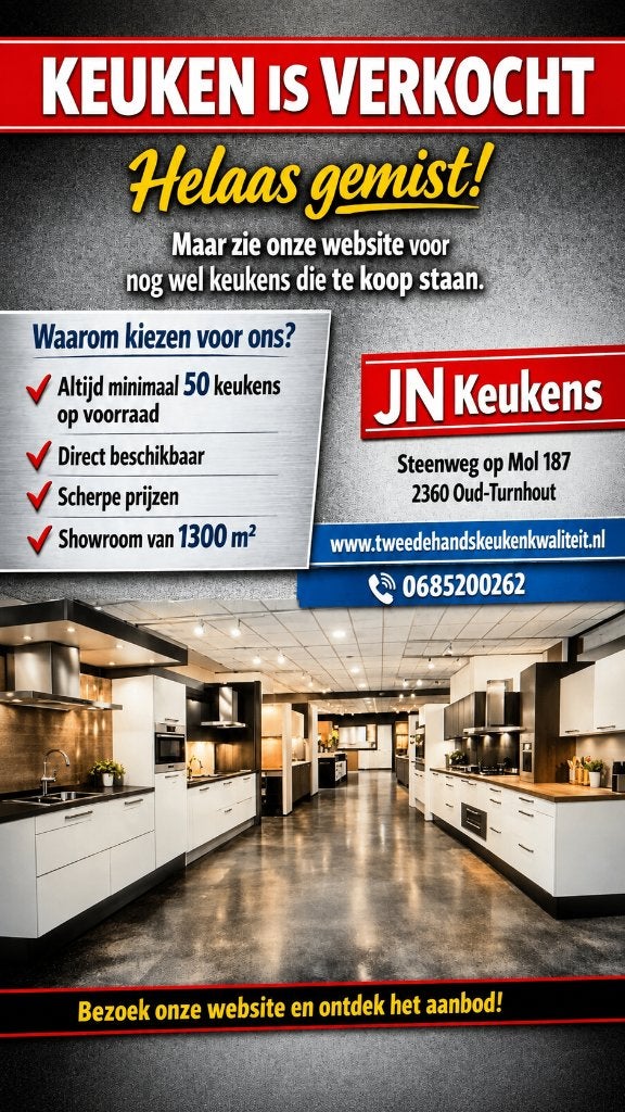 Prachtige hoekkeuken composiet werkblad + GEDEMONTEERD, Enlèvement ou Envoi, Composite, Brillant ou Laqué, Comme neuf