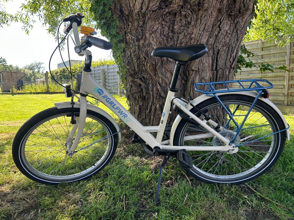 #grlpwr kinderfiets 22 inch, Enlèvement, Comme neuf, Frein sur jante, 20 pouces ou plus